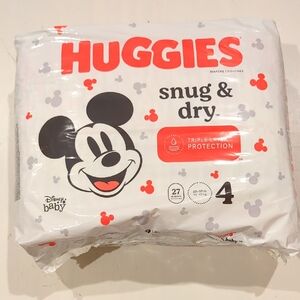 New Huggies Snug & Dry Diapers - Mickey Mouse Design